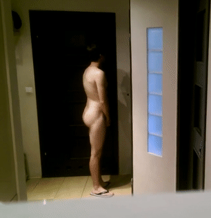 Nude hallway