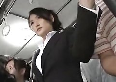 best of Public creampie japanese bus